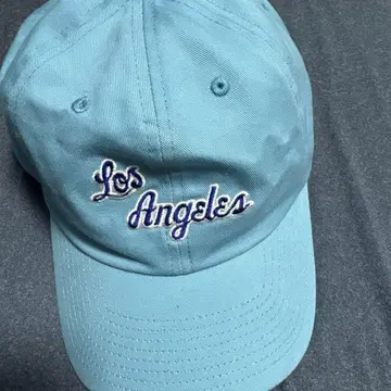 스카이블루 Los Angeles 캡 Mitchell and ness