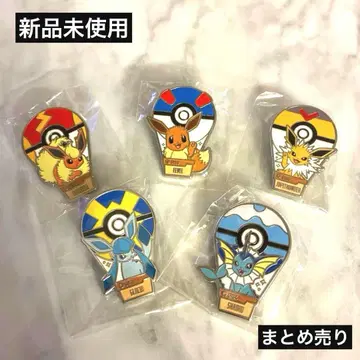 새상품 한정판 포켓몬 핀 배지 롯데월드 포켓몬 타운 이브이