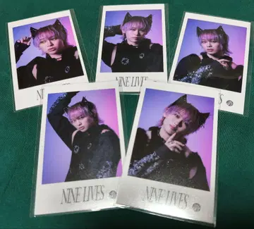 초특급 슈야 시무라 히데야 NINE LIVES 미니 사진 솔로 컴프