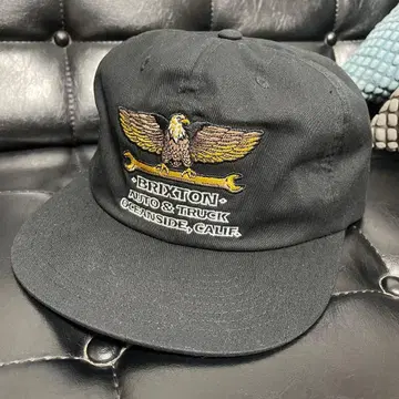 브릭스턴 캡 이글 블랙 검정