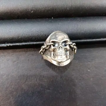 문빔즈 Moon Beams 체인 스컬 반지 17호