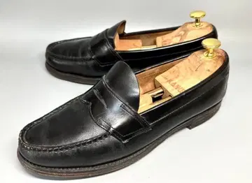 REGAL 리걸 26cm 남성용 코인 로퍼 블랙 가죽 신발 드레스