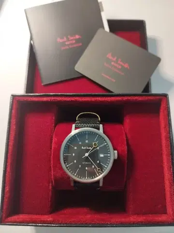 Paul Smith 자동 시계 옥스퍼드 블랙