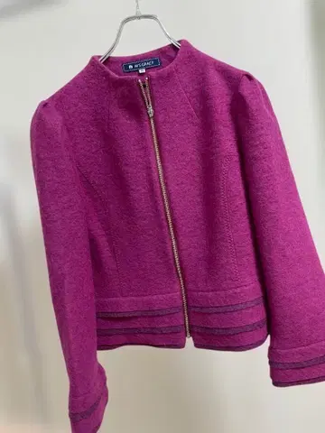 M'S GRACY 노카라 자켓 40 핑크