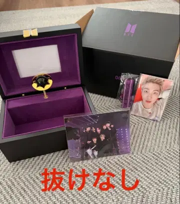 BTS MERCH BOX #6 누락 없음 트레이딩 카드 포함 오르골