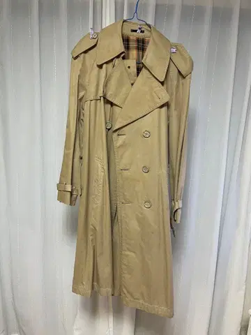 MACKENZIE 베이지 트렌치코트