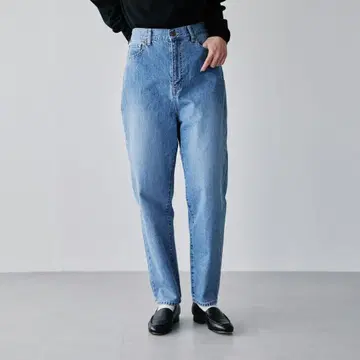 북유럽 생활 잡화점 테이퍼드 데님 L 사이즈 라이트 블루