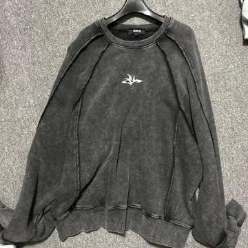 다크 그레이 오버 사이즈 트레이닝복