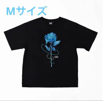 미개봉 새상품 Ado 블루 로즈 T셔츠 M사이즈 팝업