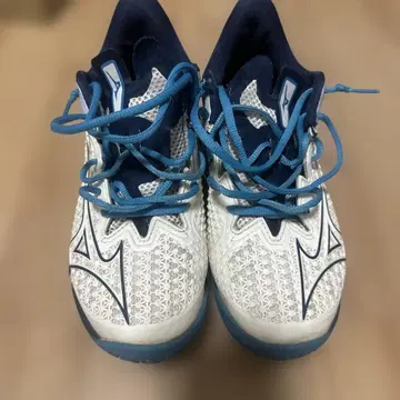 Mizuno 테니스화 화이트/네이비