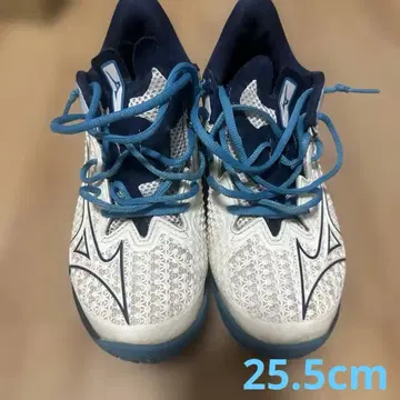 Mizuno 테니스화 화이트/네이비