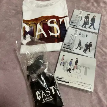 KAT-TUN [ CAST ] CD / 투어 티셔츠/응원봉/새상품급