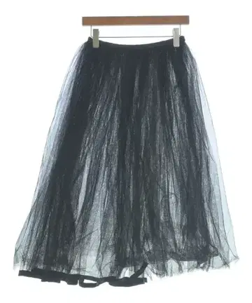 COMME des GARCONS NOIR 롱 맥시 길이 스커트 여성용