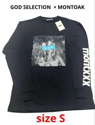 [ 새상품/남녀 공용 ] 갓 셀렉션 x 몬토크 긴팔 롱 T 사이즈 S