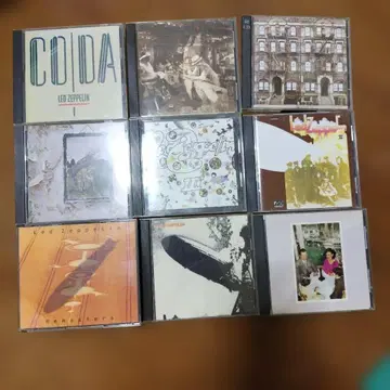 레드 제플린 CD 9종 묶음 판매