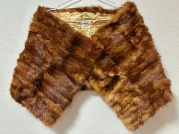 iaponia for UNITED ARROWS 브라운 퍼 숄