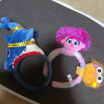 USJ 상어와 캐릭터 머리띠