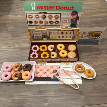 리카짱 미스터 도넛 도넛샵 세트 결품 있음 박스 없음