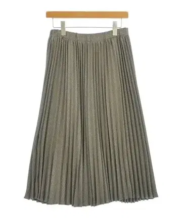 MIDIUMISOLID 롱 맥시 길이 스커트 여성용