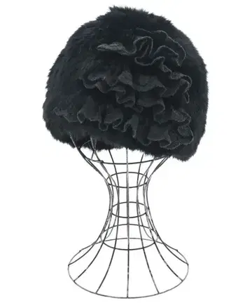 StretchFur 니트 캡 비니 여성용