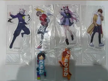 Crazy Raccoon 아크릴 스탠드 4점 키링 2점