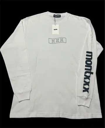 [새상품] 갓 셀렉션 x 몬토크 긴팔 롱T 사이즈 M 화이트