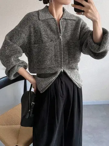 가을 가디건 긴팔 니트탑