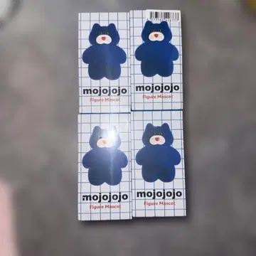 모조조조 피규어 마스코트 4개 세트