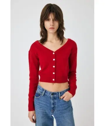 MOUSSY 2WAY SHORT 니트 가디건