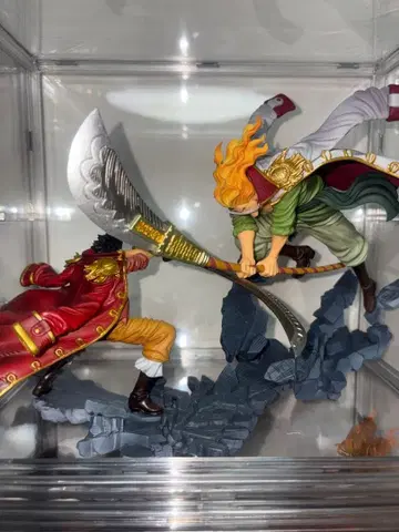 원피스 ONE PIECE 로저 흰수염 피규어 세트 상자 없음 개봉품