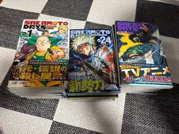 SAKAMOTO DAYS 24권까지 + 엽서 등 전권 초판 오비