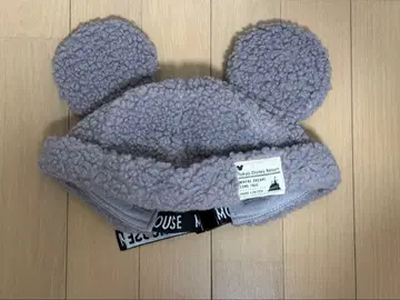 디즈니 미키 보아캡 그레이