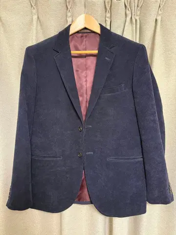 THE SHOP TK 네이비 코듀로이 블레이저