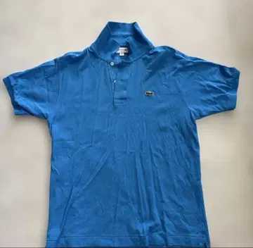 LACOSTE CLASSIC FIT 피케 셔츠 US M 블루