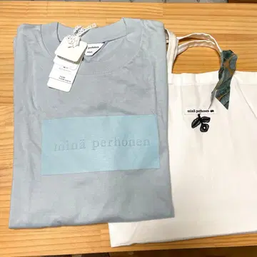 미나 페르호넨 긴팔 T셔츠 미사용 새상품 코튼백 포함