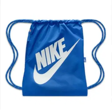 NIKE 블루 헬스장 색 드로우 스트링 냅색