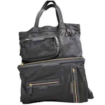 레어 아냐 힌드마치 NYL 멀티 포켓 토트백 나일론