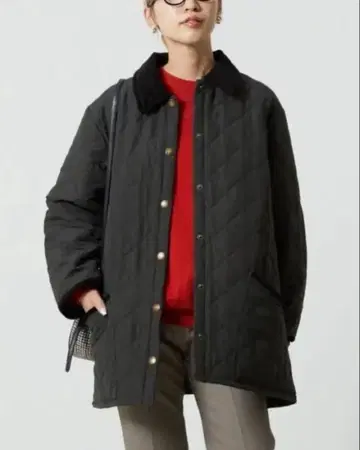 BRITISH KHAKI x FREAK'S STORE 퀼팅 자켓