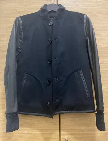 Slow Gun & Co. 바시티 자켓 블랙 사이즈 2 슬로우건 성인