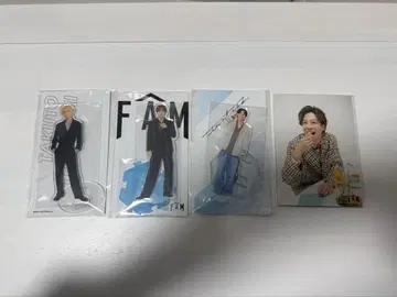 timelesz 테라니시 타쿠토 아크릴 스탠드 사진 세트