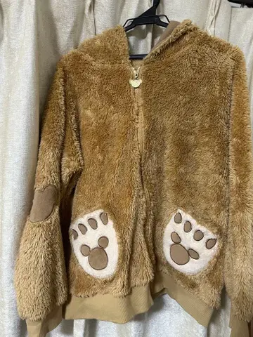 도쿄디즈니씨 더피 후드티 L 사이즈