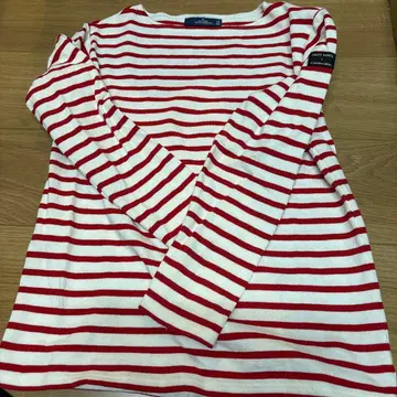 세인트 제임스 시트로엥 콜라보 웨쌍 [보더] 화이트/빨간색 T1