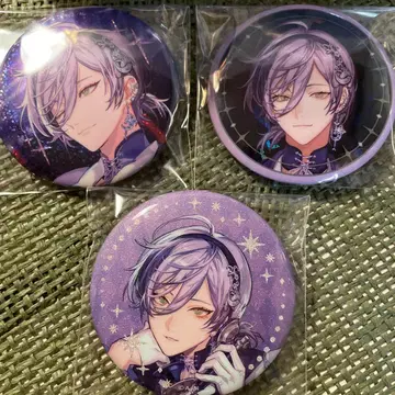 니지산지 사카키 네스 캔뱃지 3점