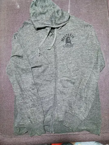 HYSTERIC GLAMOUR 후드 부착 후드티 그레이, 덤 포함