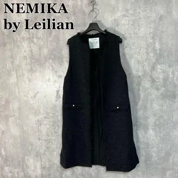 NEMIKA 트위드 롱베스트 1