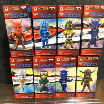 월드 콜렉터블 가면라이더 vol.17 전 8종