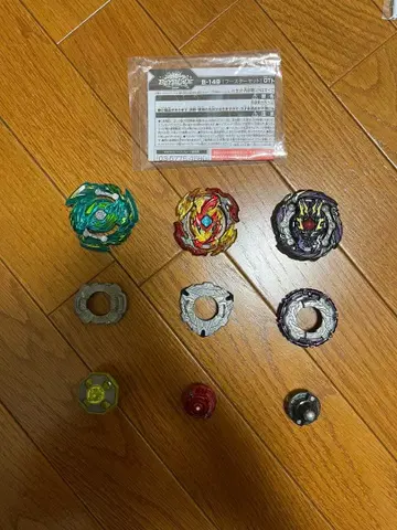 [중고] 베이블레이드 B-149 GT 가친코 트리플 부스터 세트