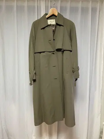 Mirroin 트렌치코트 올리브 그린