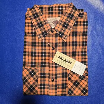 BIG JOHN 데드스탁 플란넬 셔츠 L