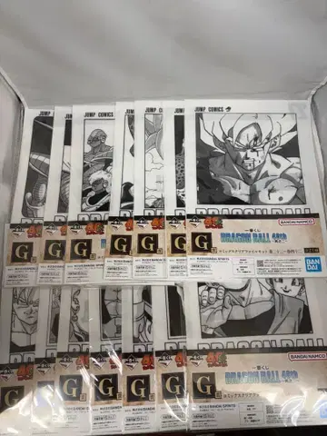 제일복권 드래곤볼 40th 그 두 번째 G상 클리어 파일 세트 14종